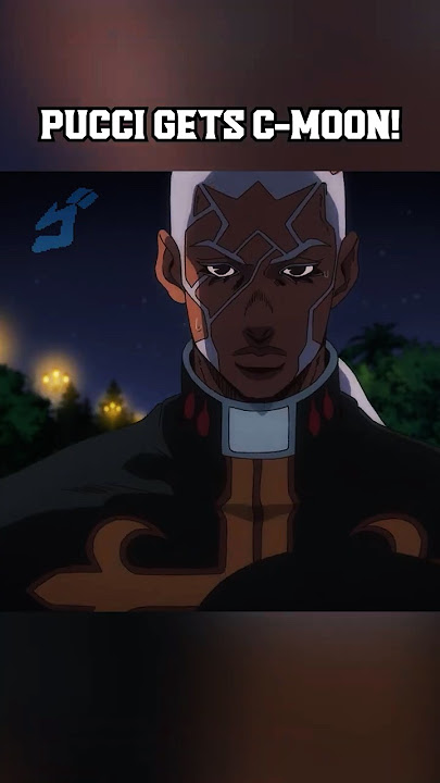 PUCCI GETS C-MOON! 💚 | #shorts #jjba #anime