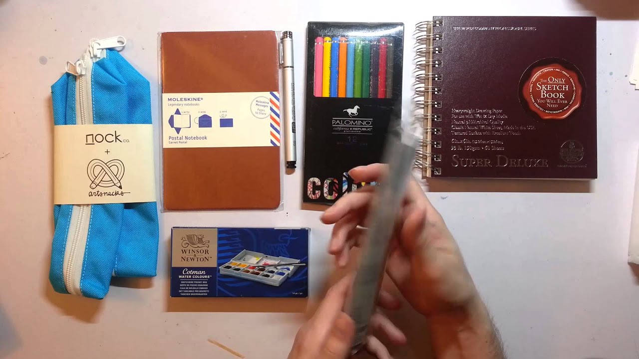 ArtSnacks Travel Collection Unboxing YouTube