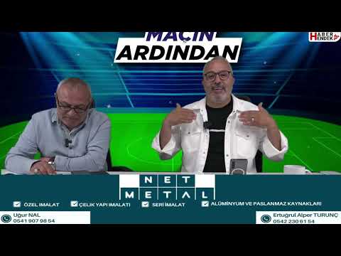Nurullah Akçay ile Maçın Ardından programı konuk Gazeteci Mehmet Kavis