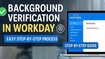 "How to Start Background Verification in Workday HCM | Step-by-Step Guide"
