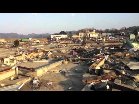 Japanese apartment in Yamada after tsunami