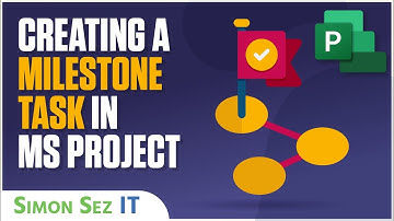 Create a Milestone Task in Microsoft Project