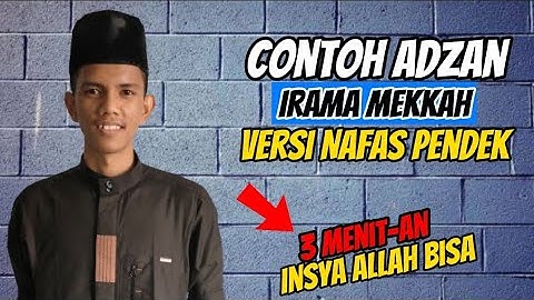 Adzan Irama Mekkah Nafas pendek termerdu! Mudah di tiru dan di pelajari