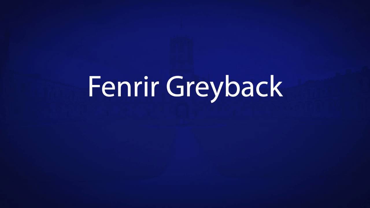 How To Pronounce Fenrir Greyback Harry Potter Characters Youtube