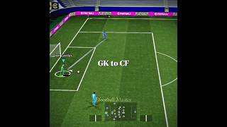 GK to CF😱 #efootball