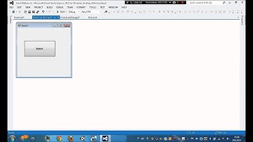 Visual Basic 2012 How To Make Your Program Open A New Window [HD]