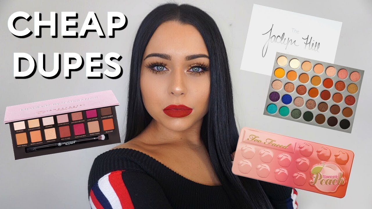 CHEAP DUPES To Popular High End Makeup Eyeshadow Palettes YouTube