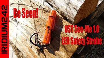UST See Me 1 0 Waterproof LED Safety Strobe
