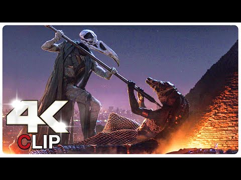 Khonshu Vs Ammit - Fight Scene | MOON KNIGHT (NEW 2022) CLIP 4K