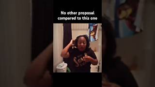He said mama daddy bought something for you #real #proposal #marriage #family