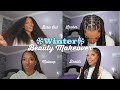 Winter Beauty Makeover❄️💄(Criss Cross Braids, Makeup, Individual Lashes, Brows) | Gabrielle Amandaaa