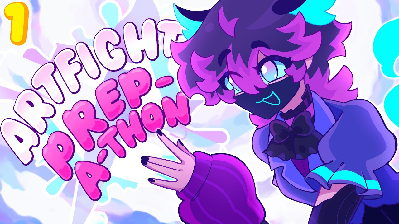 Getting ready for ART FIGHT? | Day 1 of Nix's PREP-a-Thon!