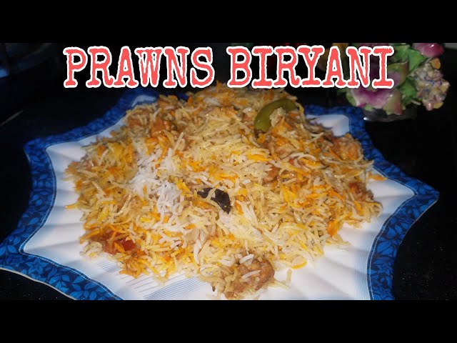 Prawns biryani | Jhinga biryani recipe by Nimra Zamir class=