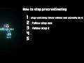 Middle of video