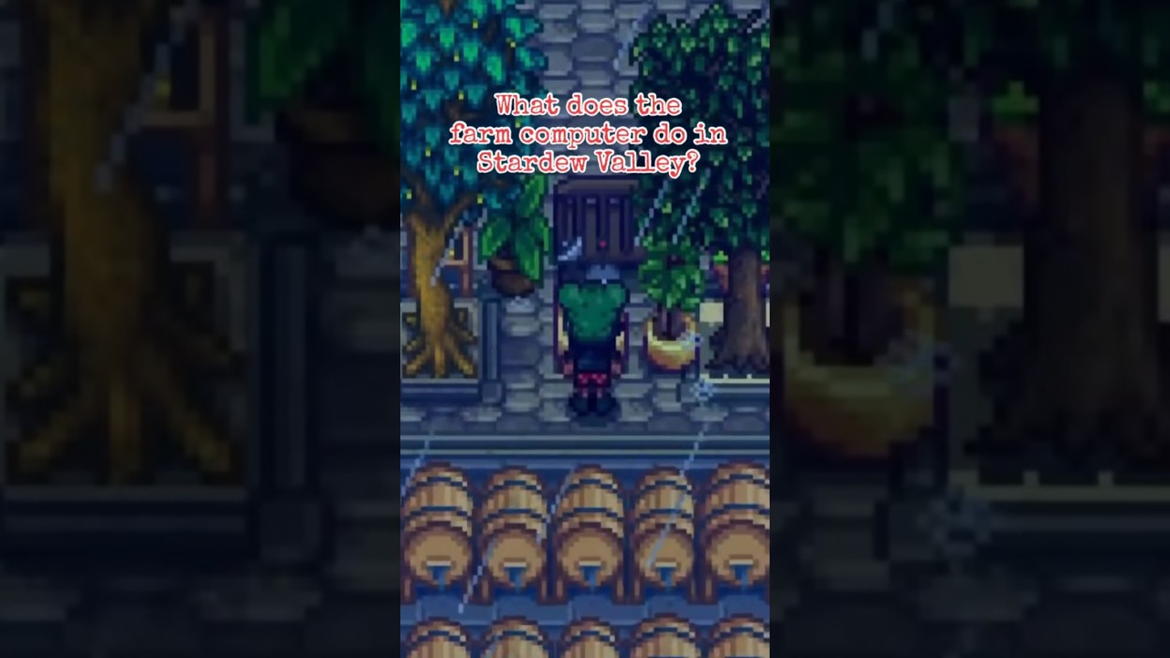stardew valley farm computer YouTube
