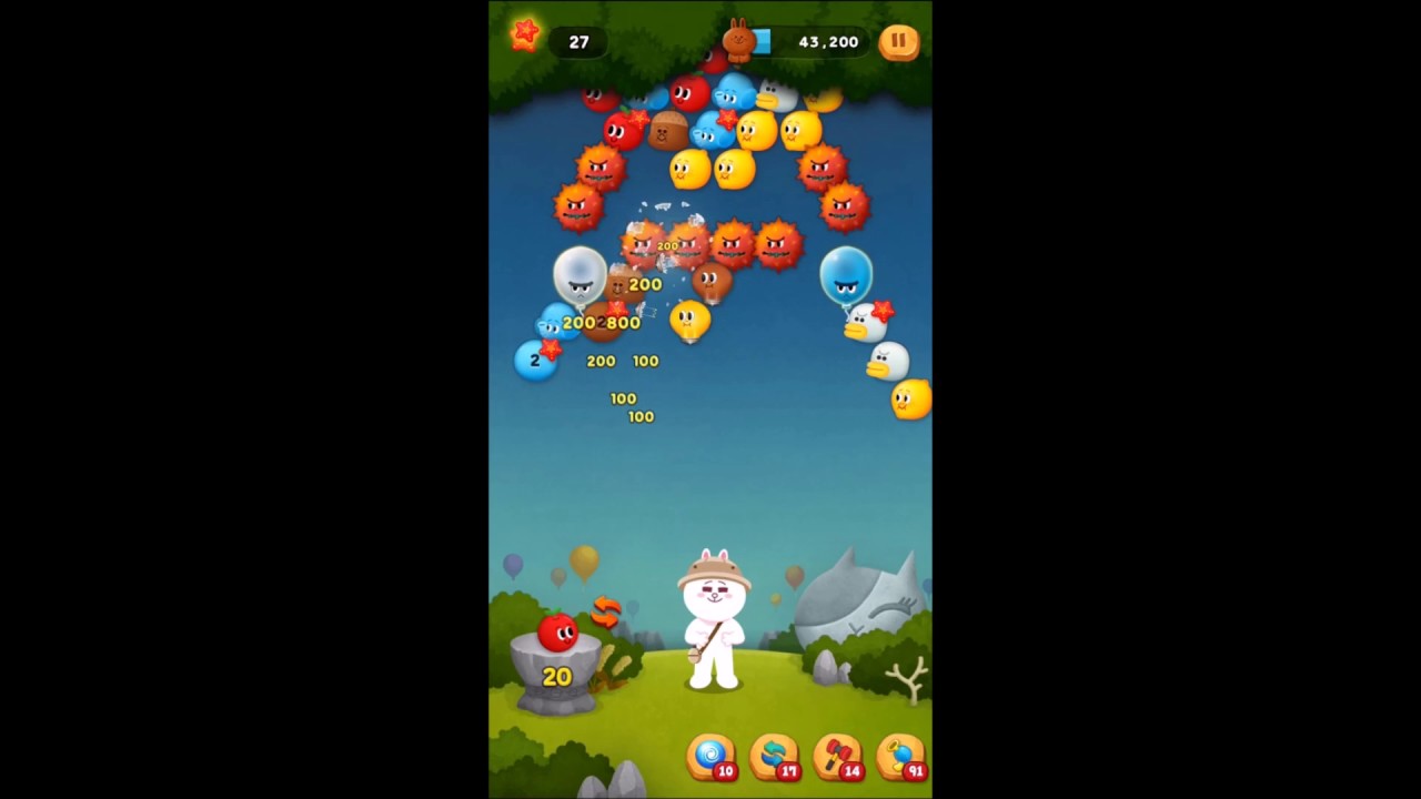 Line バブル2 攻略 ステージ663のコツ 黄金 クリスタルクリア動画 Gamer Online