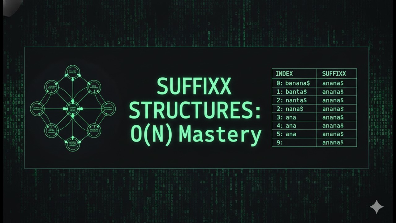 DSA | Arrays Expert 2 | Suffix Array & Suffix Tree: Advanced String ...