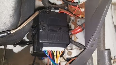 Installing Keyless Entry kit to an 1991 Toyota 4Runnner