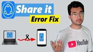 Shareit File cannot send Mobile to PC | Error Fix 100% screenshot 4