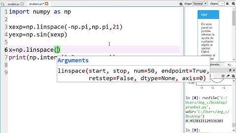 Interpolación lineal múltiple Python y Numpy