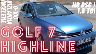 2013 VW Golf 7 1.6 TDİ highline manuel  inceleme  0100 | Sadettin Bahar