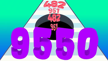 HOLE NUMBER RUN 3D - Level Up Number Run Race Stack Master Max Level Freeplay Part 1