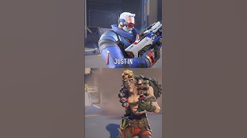 Soldier:76 and Junkrat interaction - Overwatch 2