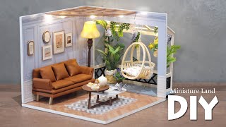 [4K] Warm Moment || DIY Miniature Dollhouse Kit - Relaxing Satisfying Video