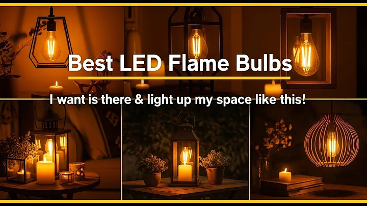 TOP 5 Best LED Flame Bulbs 2025