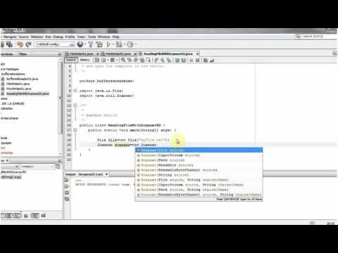 Reading Files with Scanner