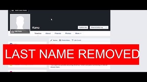How to remove last name on facebook 100% working 2017 -No VPN No Proxy needed