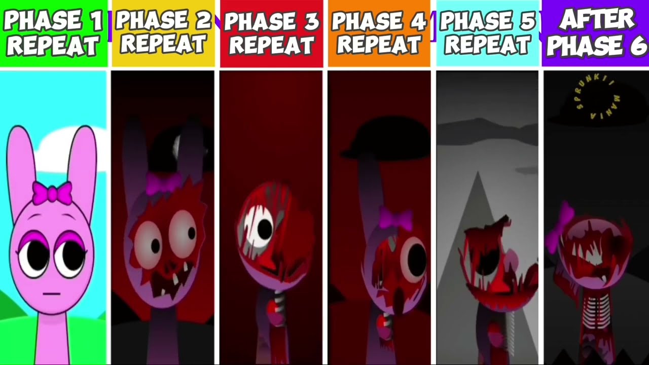 🔥 Sprunki Phase 1, Phase 2 , Phase 3 , Phase 4 & Phase 5 REPEAT After PHASE 6!