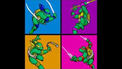 Teenage Mutant Ninja Turtles - Video Game Intro Comparison (Arcade/GB/NES/SNES/Genesis)