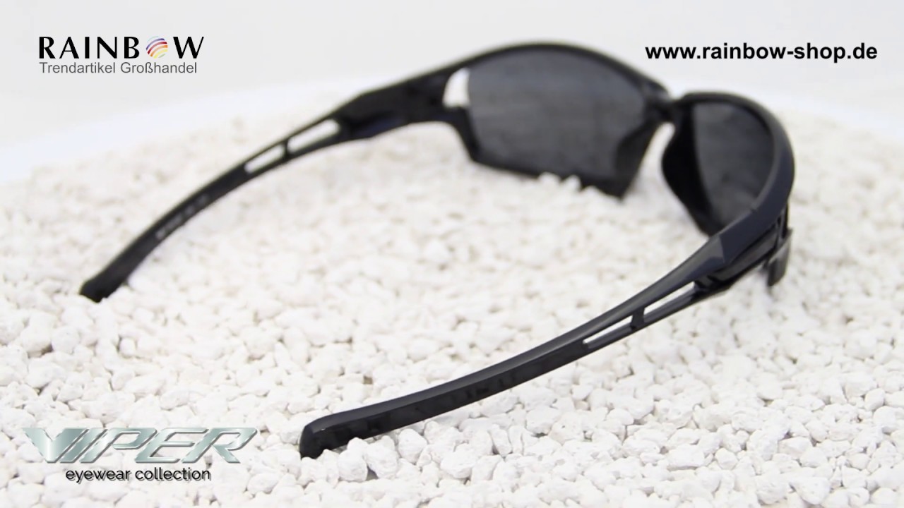VIPER™ Sonnenbrille (VB-103 Designbrille Black Collection) - Sonnenbrillen im Großhandel!