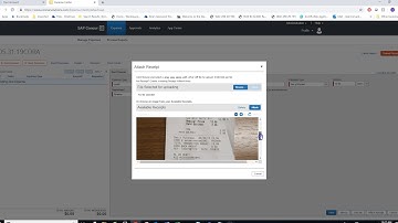 Concur First time logging in