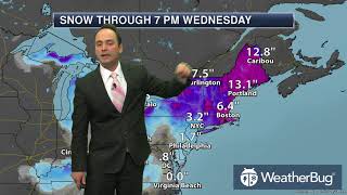 WeatherBug's National Weather Outlook - Mar 12, 2018