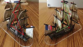 Rigging Tutorial, Part Three, French-Spanish Running Rigging