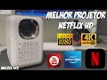 MECOOL KP2 - MELHOR PROJETOR FULL HD com NETFLIX CERTIFICADO 2023!