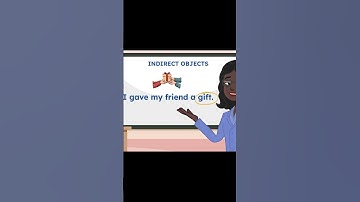 Indirect Objects Grammar Lesson
