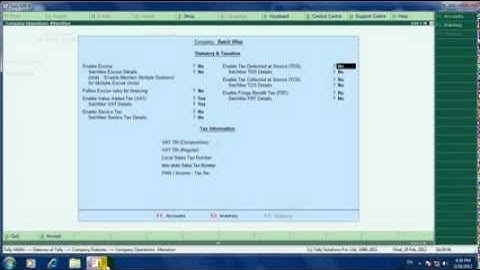 learn tally erp 9 in hindi cst tax with sarvesh saroha   YouTube