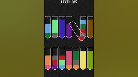 Water Sort Puzzle   level 685 !!! Mobile Cell Phone Game Walkthrough Android / Apple