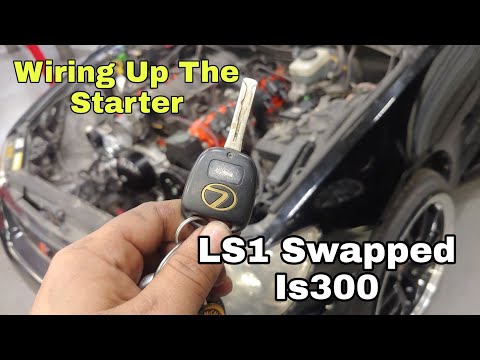 LS Swapped Lexus IS300 ~ How To Wire Up The Starter & Neutral Safety Bypass ~