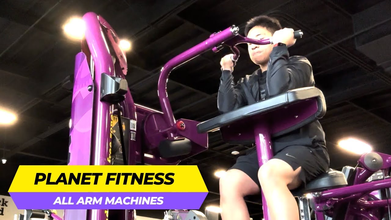 planet fitness equipment tour