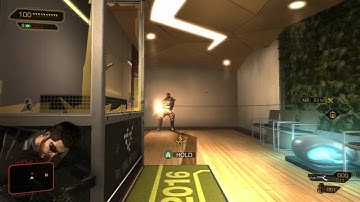 First time Deus Ex Human Revolution part 39 Dancing guard