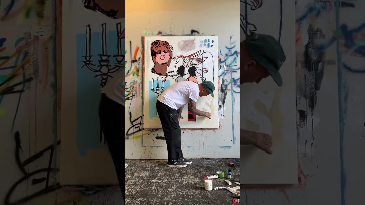 I.g: @terryurban Art: confessions of a killer. Subscribe for more dope art. 