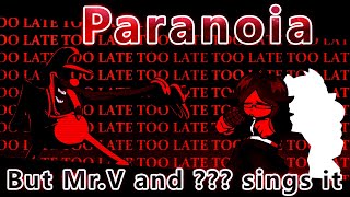 Fnf Vs Marios Madness V2 - Paranoia But Mr. Virtual And Milo Sings It