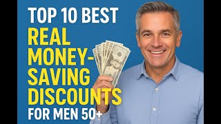 TOP 10 BEST, REAL MONEY SAVING DISCOUNTS for Men 50 