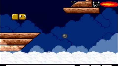 SMB3 for Super Mario All-Stars Custom Level #150 - Airship Attack