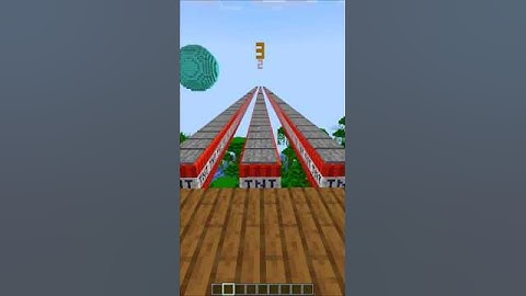 Minecraft TNT Run (OP Ending) #minecraft #shorts