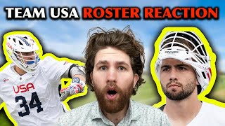 Reacting to the 2023 Team USA lacrosse roster